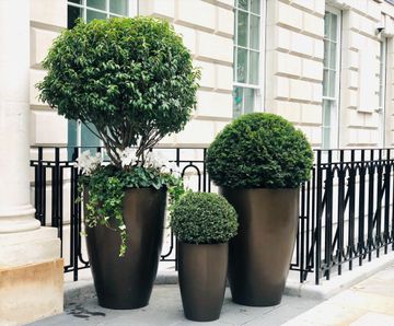 Geo Vase - lightweight fibreglass planters