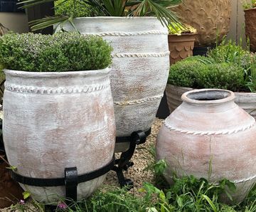 Mediterranean - lightweight fibreglass planters