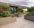 Planters, seating and floor tiles for fire-rated roof terrace 6