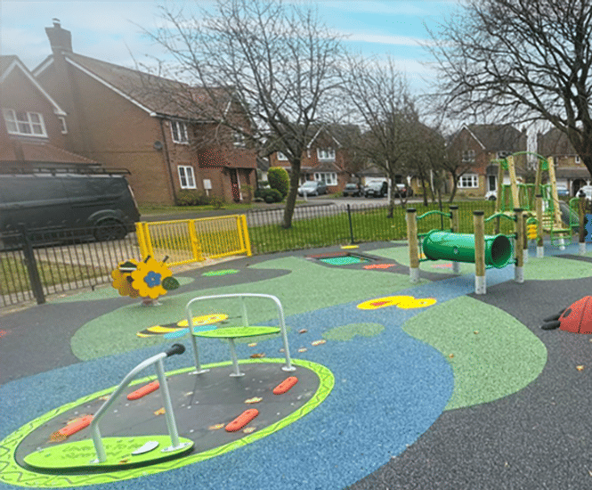 Design and installation of vibrant new inclusive play area - Kent