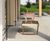 Egoe Dynamic A1-101 - contemporary steel and wood outdoor chair 1
