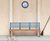 Egoe Dynamic A1-301 - contemporary steel and wood outdoor seat 1