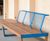 Egoe Dynamic A1-301 - contemporary steel and wood outdoor seat 6