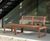 Egoe Dynamic A1-201 - contemporary steel and wood outdoor seat 3