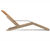 Egoe Dynamic A1-4561 - contemporary steel and wood chaise longue 10