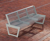 Egoe Dynamic A3-301 - contemporary steel outdoor seat - on this page