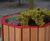 Egoe Dynamic A30-310 - steel and wood octagonal planter 3
