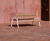 Egoe Classic E2-351 - steel and wood double-sided bench 1