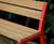 Egoe Classic E1-301 - contemporary steel and wood outdoor seat 2