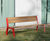 Egoe Classic E1-301 - contemporary steel and wood outdoor seat 0