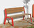 Egoe Classic E1-301 - contemporary steel and wood outdoor seat 6