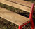 Egoe Classic E1-301 - contemporary steel and wood outdoor seat 9