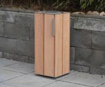 Egoe Classic E20-1101 - steel and wood litter bin (single)