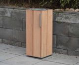 Egoe Classic E20-1101 - steel and wood litter bin (single) - on this page