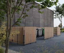 Egoe M1-S20 - modular screening for bin stores