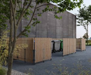 Egoe M1-S20 - modular screening for bin stores