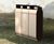 Egoe Foundation O20-3411 - steel litter bin (triple) 0