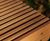 Egoe Foundation O1-2621 - contemporary steel and wood bench 5