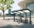 Egoe X1-V310-SS-002400 - steel and glass cycle shelter (10 bikes) 0