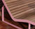 Egoe Fine Line I1-3481-10 - steel and wood double chaise longue 3