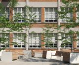 Egoe Fine Line I30-200A - steel and wood planter - on this page