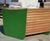 Egoe Fine Line I30-200E - steel and wood planter 4