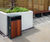 Chelsea Stainless Steel Litter Bin with Integral Ashtray 3