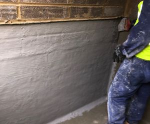 Waterproofing a new lift pit in 4-storey residential building