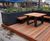 Bespoke FSC hardwood modular parklets 5