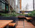 Bespoke FSC hardwood modular parklets 6