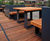 Bespoke FSC hardwood modular parklets 8