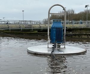 Rental and installation of high-speed aerators at Preston WwTW
