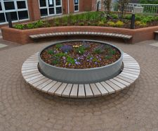 Spalding planter benches