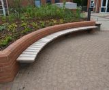 Spalding wall fixed bench - on this page