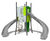 Pentagon Radius - multiplay unit with 2 slides (15 users) 0