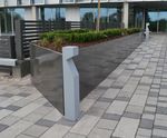 Stratum long aluminium planter