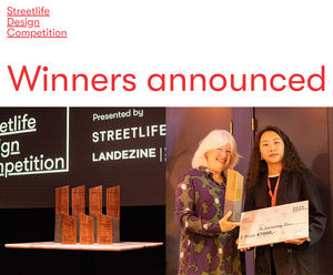 Streetlife Design Competition 2024-2025 - winners announced