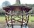 Onion shelter with green roof and seating - Treharris Park 3