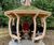 Onion shelter with green roof and seating - Treharris Park 1