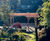 Timber garden room and pergola with green roofs 12