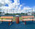 Goals, basketball nets, seats and litter bins for new playground 10