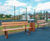 Goals, basketball nets, seats and litter bins for new playground 6