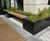 Stratum planters with seating for commercial courtyard 0