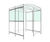 AUTOPA Cannock - smoking shelter with PET roof and side panels 1
