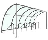 AUTOPA VS1 - cycle shelter with integrated cycle stands - on this page