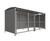 AUTOPA MM1 - lockable mild steel bin store with mesh doors 3