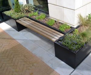 Bexley planter bench