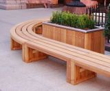 Rochford timber curved benches - on this page