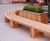 Rochford timber curved benches 0