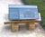 Eastbury - low-level oak and steel lectern interpretation display 0